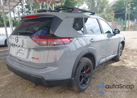 2025 Nissan Rogue Rock Creek from USA, damaged, VIN 5N1BT3BB6SC862250